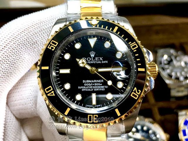 勞力士手錶 勞力士經典款式 Rolex水鬼SUB潛航者升級版 勞力士機械男表  hds1209